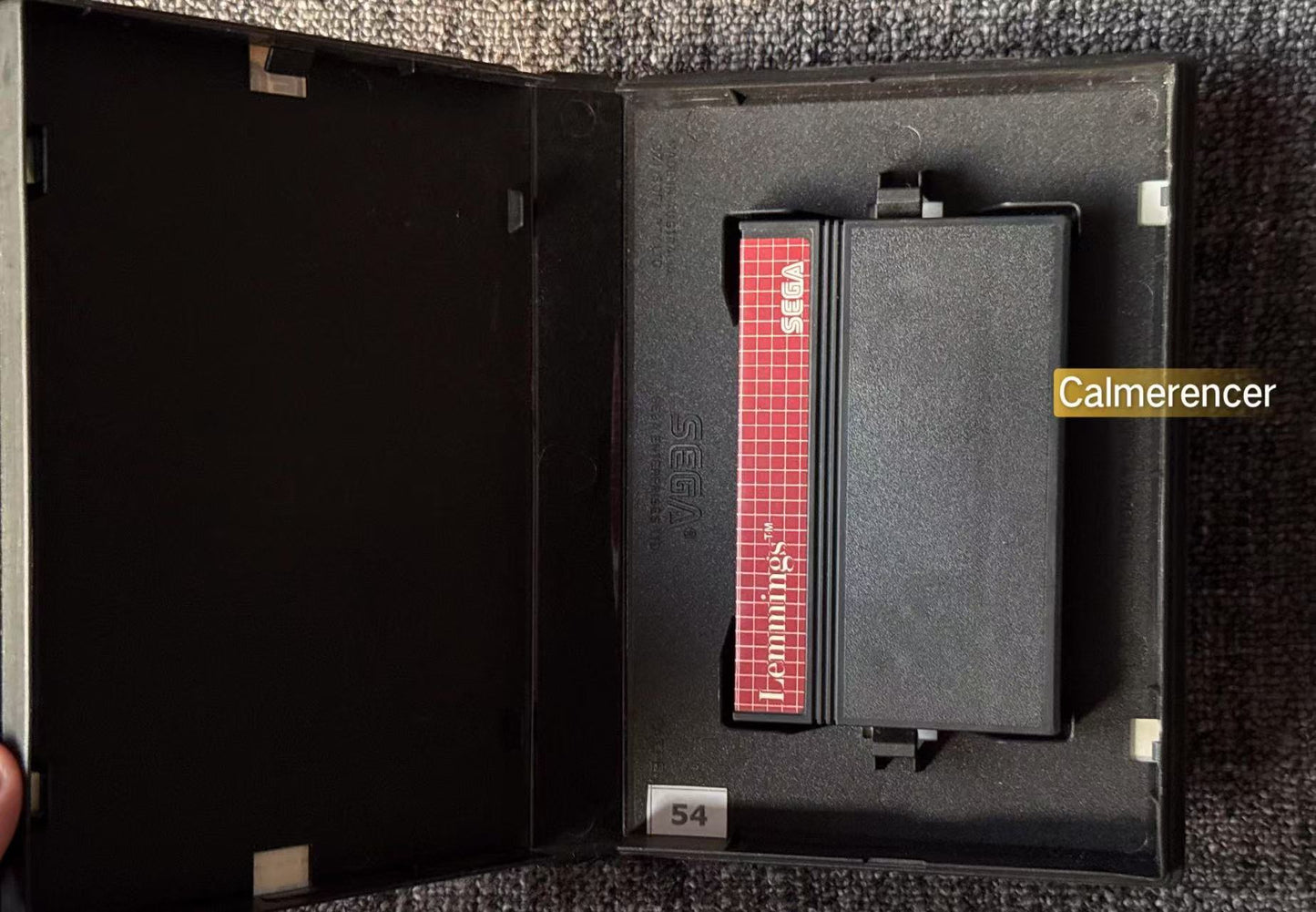 Lemmings - Missing Manual Game - Sega Master System