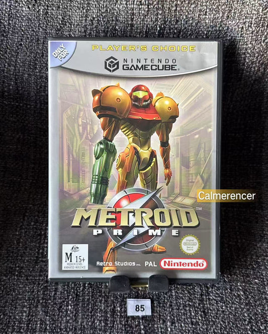 Metroid Prime Game - Nintendo Gamecube - Pal Version
