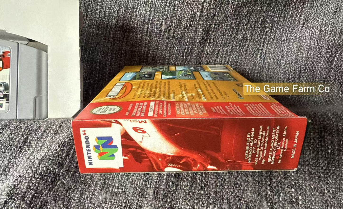 F-1 World Grand Prix Game Boxed - Nintendo 64 / N64 - Pal Version
