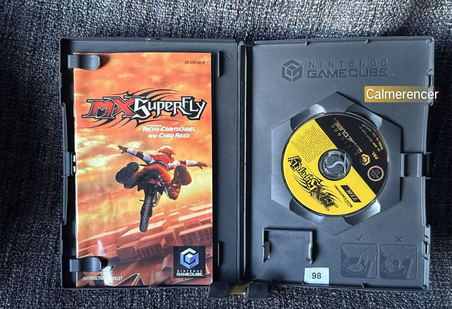 MX Superfly Game - Nintendo Gamecube - Pal Version