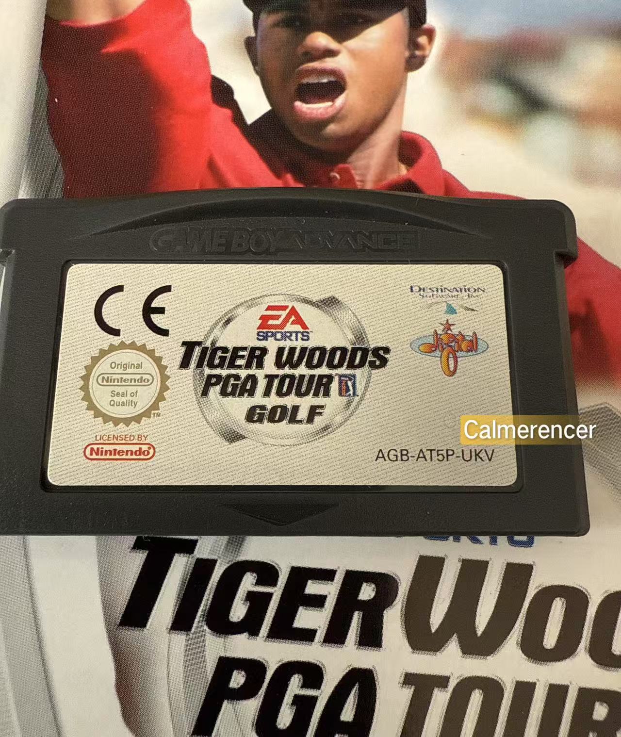 Tiger Woods PGA Tour Golf  EA Sports Boxed Game -Nintendo Gameboy Advance GBA - Pal Version