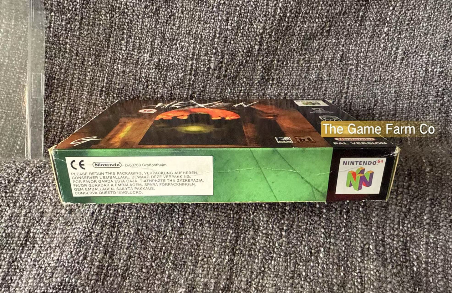 Hexen Game Boxed - Nintendo 64 / N64 - Pal Version