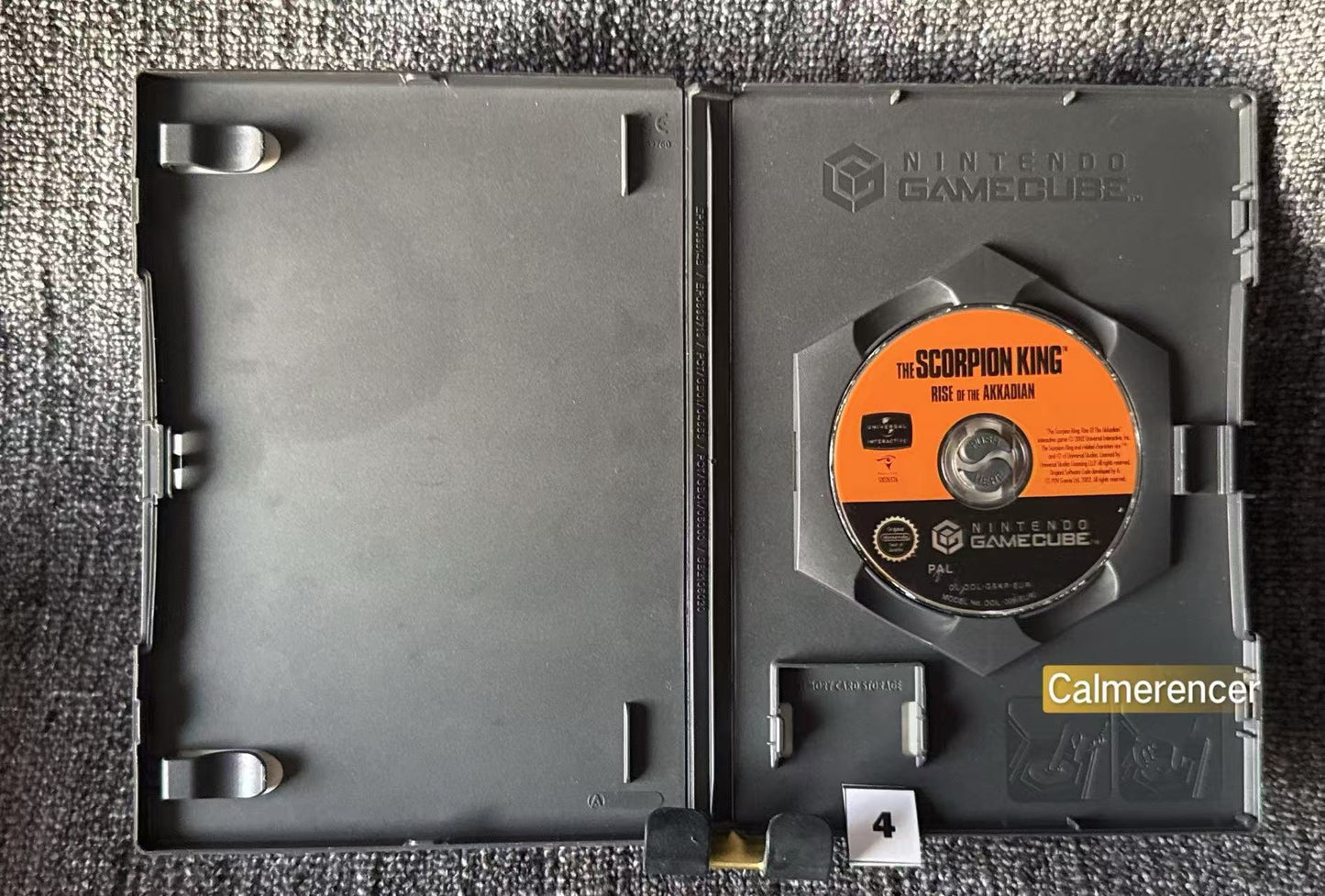 The Scorpion King Game - Nintendo Gamecube - Pal Version