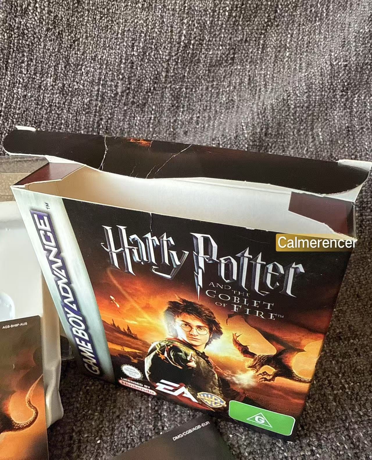 Harry Potter And The Goblet Of Fire Boxed Game -Nintendo Gameboy Advance GBA - Pal Version