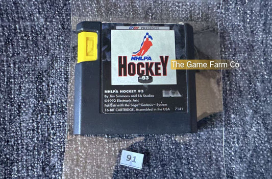 NHLPA Hockey  - Game (No case) - Sega Mega Drive