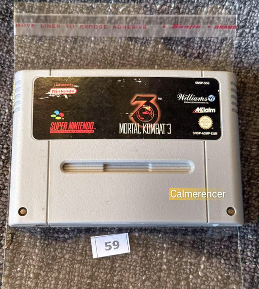 Mortal Kombat 3 - Super Nintendo (Snes) Game