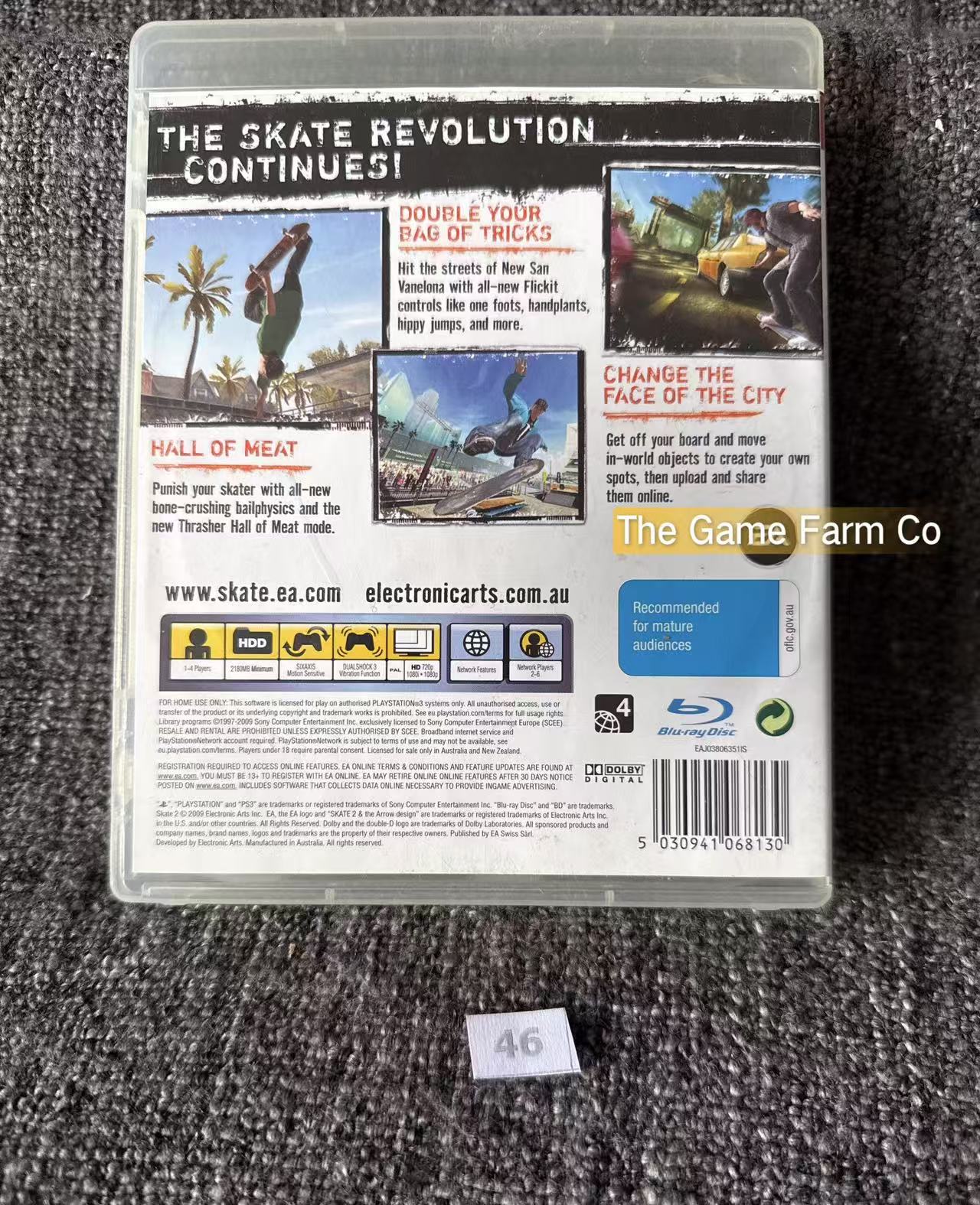 Skate 2 Game - PS3 - Sony Playstation 3