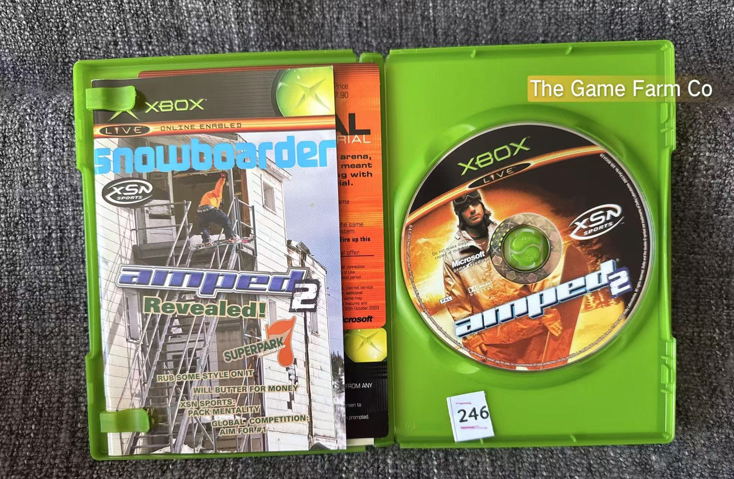 Amped 2 Game In mint like condition - Microsoft Xbox Original