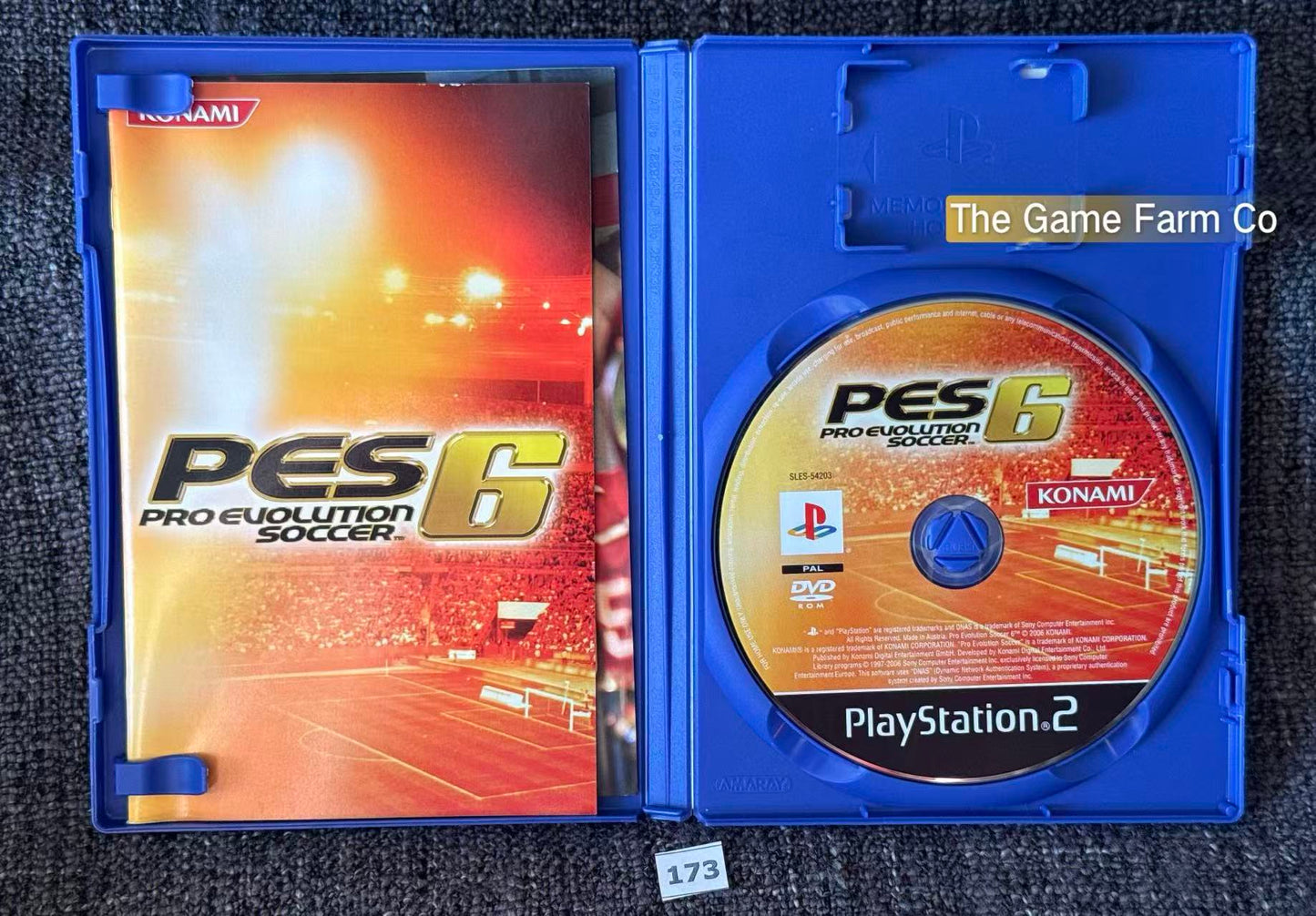 PES 6 Pro Evolution Soccer PS2 Physical Game CIB PAL Tested Used