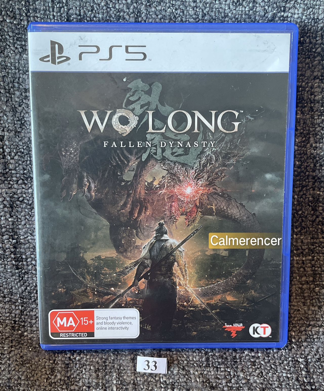 Wo Long Game - PS5 / Sony Playsation 5 - Pal Version