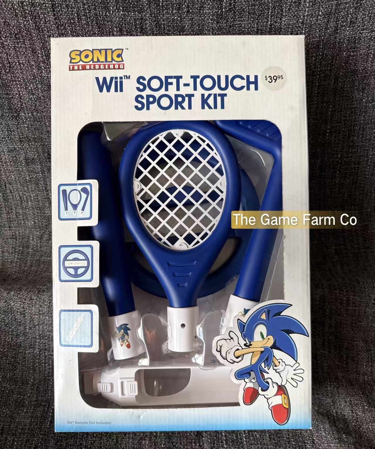 Sonic The Hedgehog Soft-Touch Sport Kit Nintendo Wii
