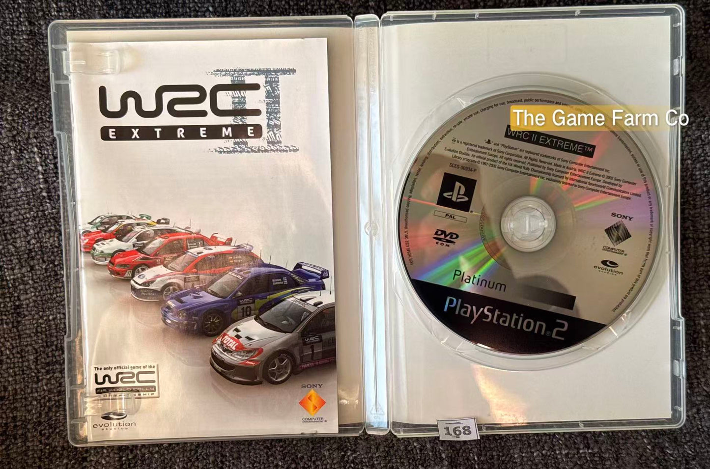 WRC II Extreme PS2 Physical Game CIB PAL Tested Used
