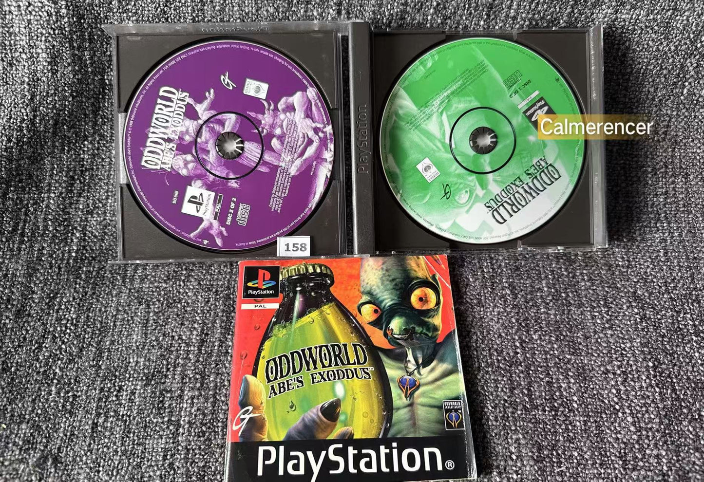 Oddworld Abe’s Exoddus - Sony Playstation One (PS1) Game