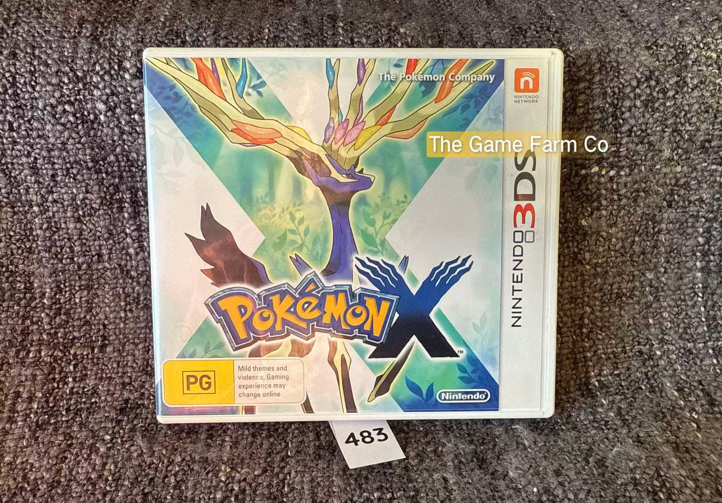 Pokémon X Nintendo 3DS Physical Game CIB PAL Tested Used