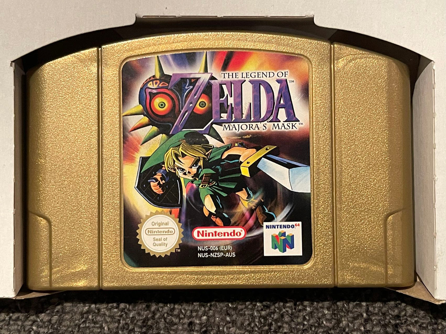 The Legend Of Zelda Majoras Mask Boxed - Nintendo 64 / N64 - Pal Version