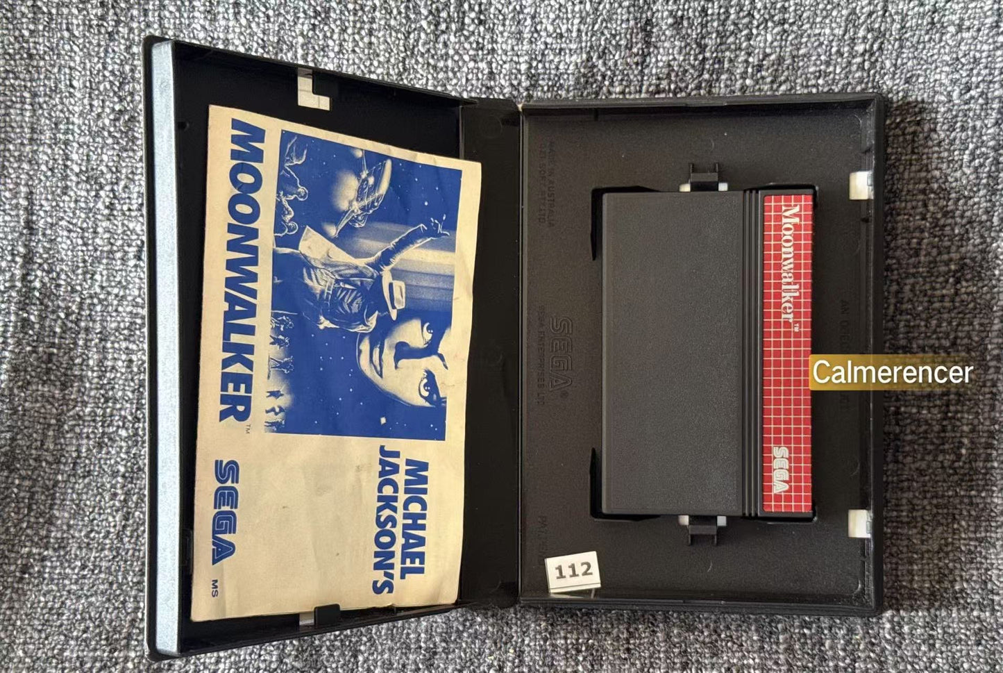 Moonwalker Game - Sega Master System