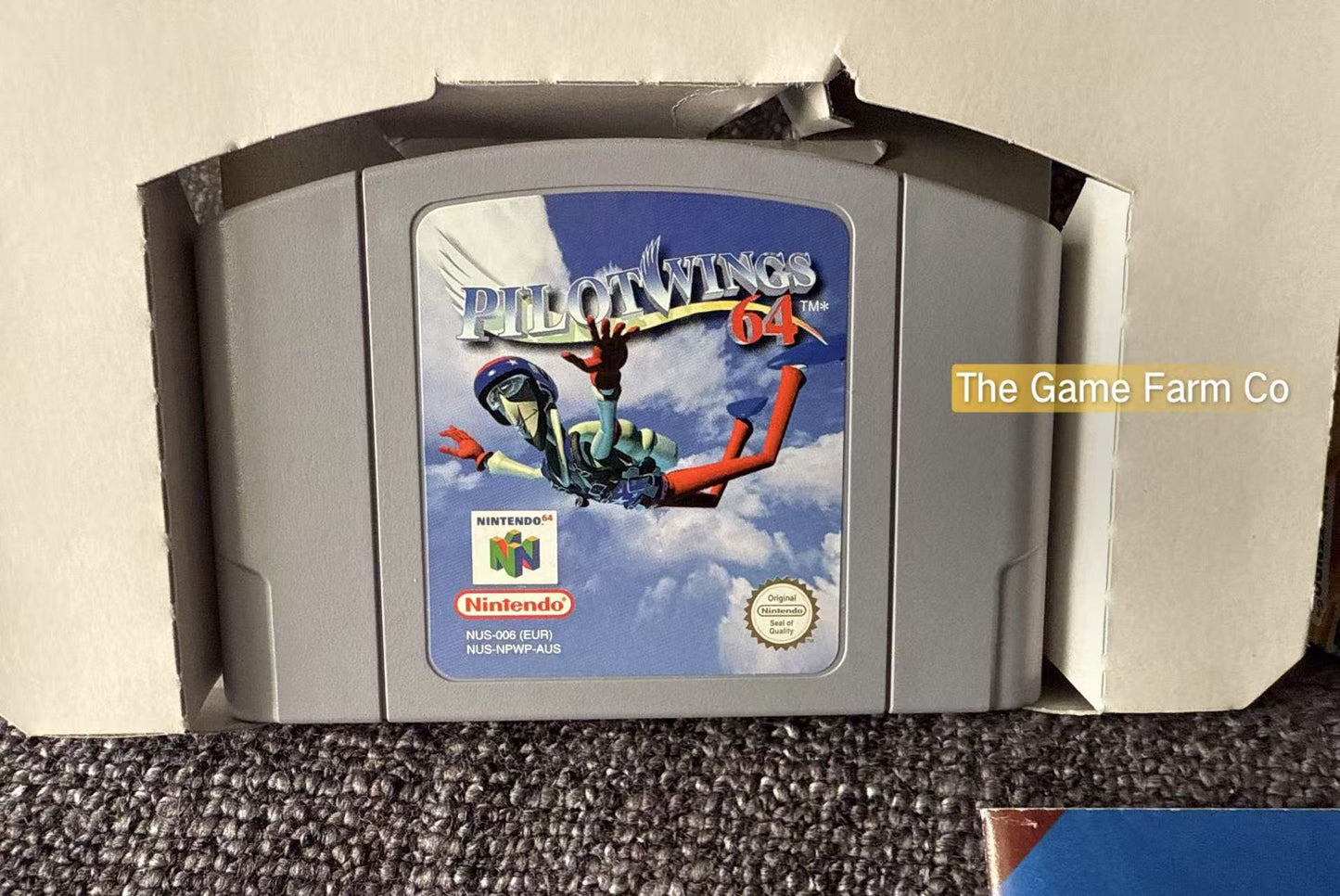 Pilot Wings 64 Game Boxed - Nintendo 64 / N64 - Pal Version