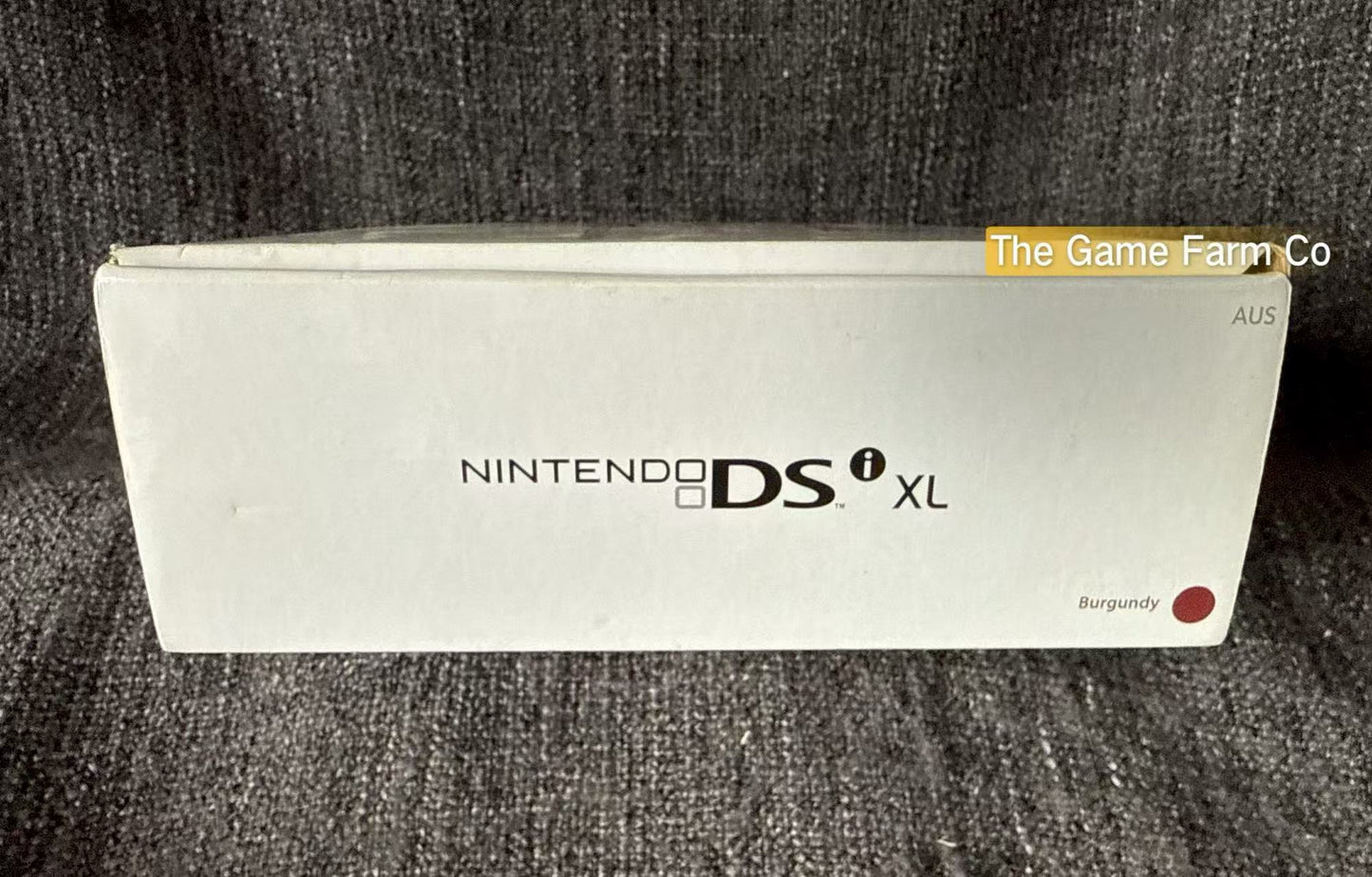 Nintendo DSi XL Burgundy Red Console boxed in overall great condition
