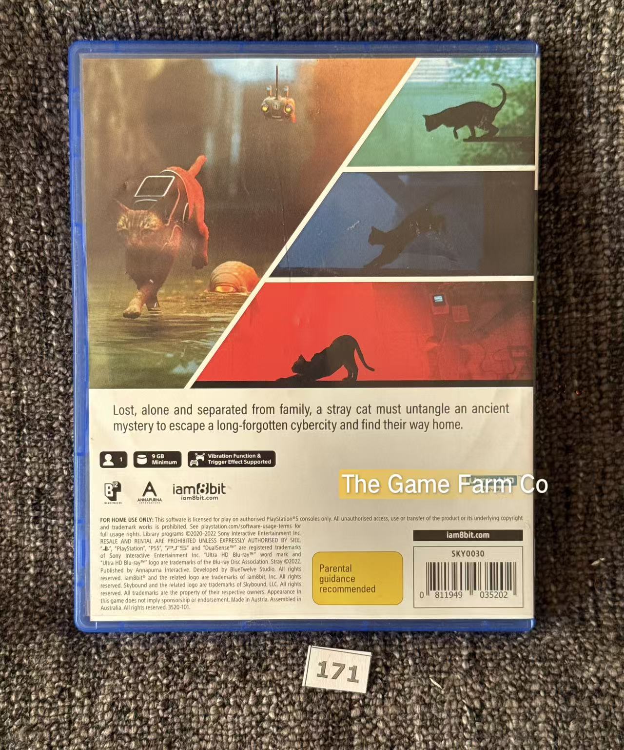 Stray Sony PlayStation 5 Complete PAL Tested Used