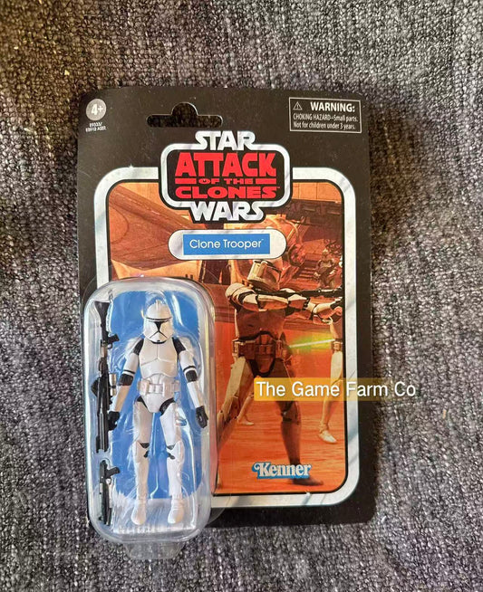 Star Wars Attack of the Clones Clone Trooper Kenner Vintage Collection Figure Sealed