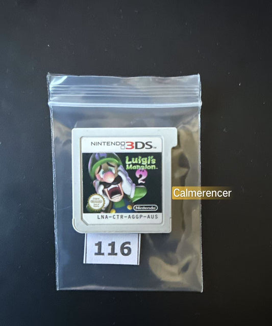 Luigis Mansion 2 Game - No case Nintendo 3DS