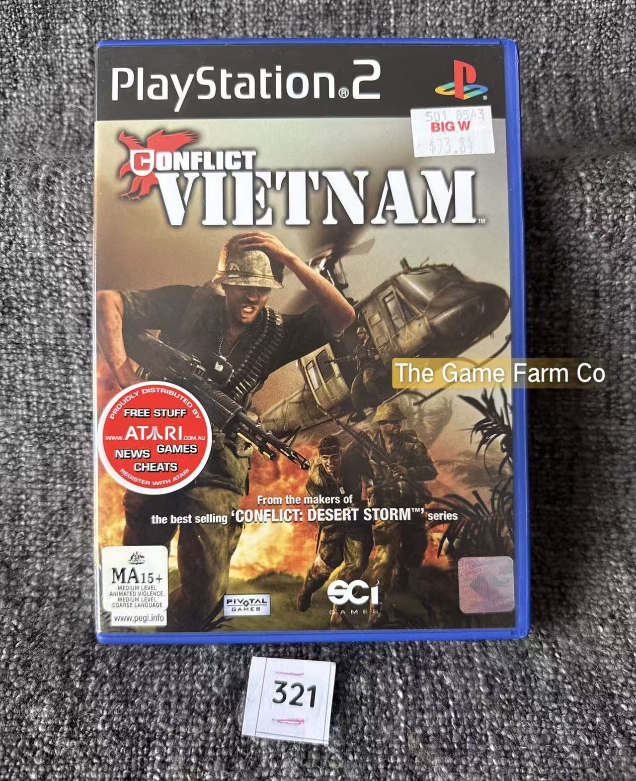 Conflict Vietnam Game In Mint Condition - Sony PlayStation 2 (PS2)