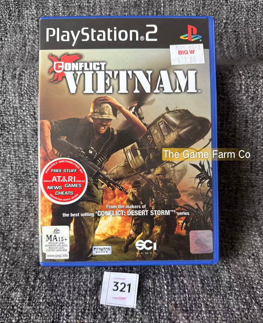 Conflict Vietnam Game In Mint Condition - Sony PlayStation 2 (PS2)