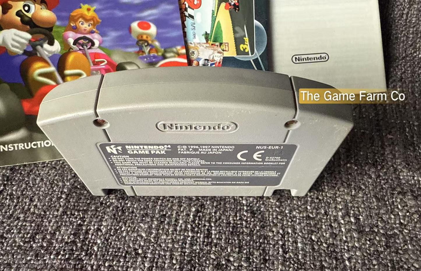 Mario Kart Game Boxed - Nintendo 64 / N64 - Pal Version
