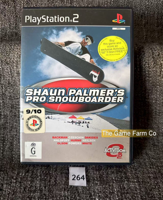Shaun Palmer's Pro Snowboader Game- Sony PlayStation 2 (PS2)