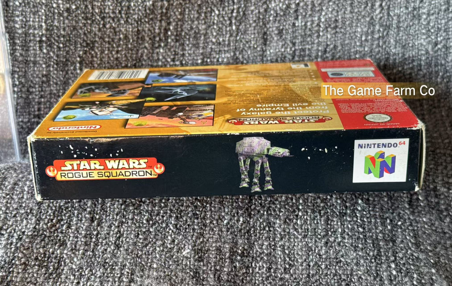 Star Wars Rouge Squadron Game Boxed - Nintendo 64 / N64 - Pal Version
