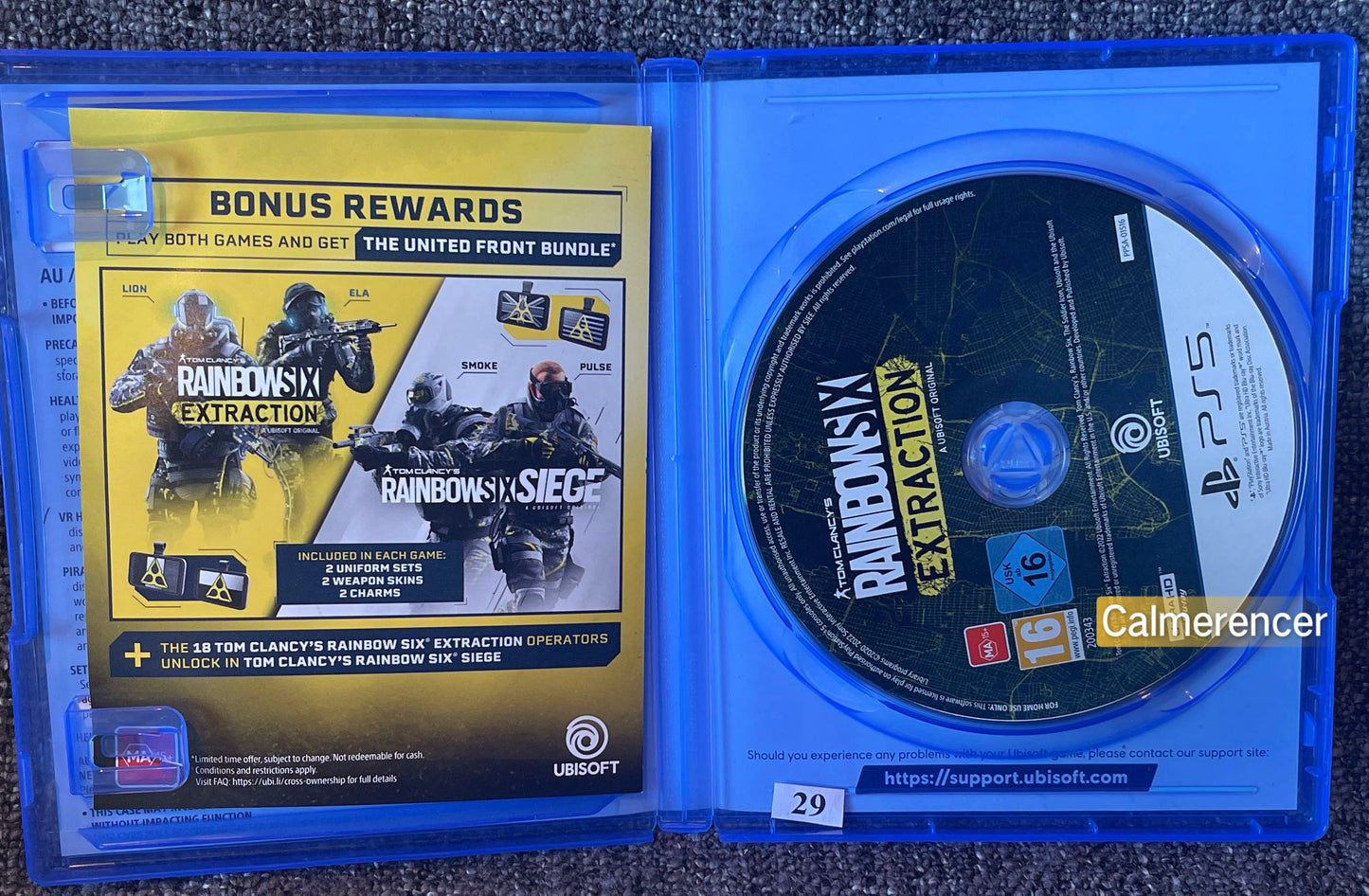 Rainbow six Extraction PS5 / Sony Playstation 5 - Pal Version