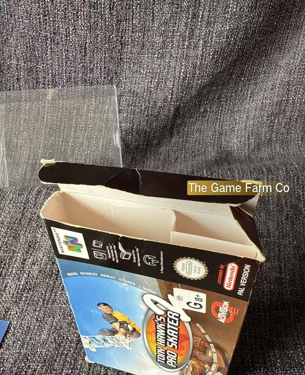 Tony Hawk's Pro Skater 2  Game Boxed - Nintendo 64 / N64 - Pal Version