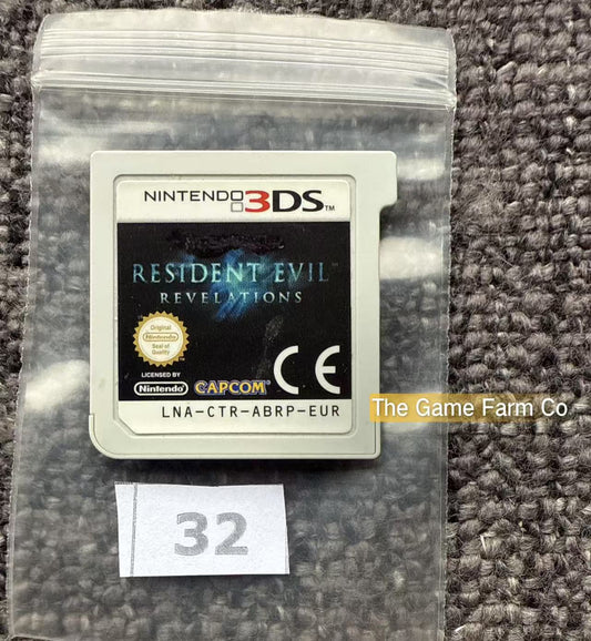 Resident Evil Revelations Game - No case Nintendo 3DS