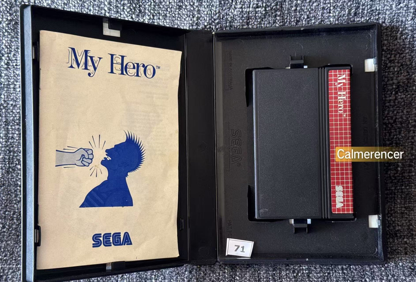 My Hero Game - Sega Master System