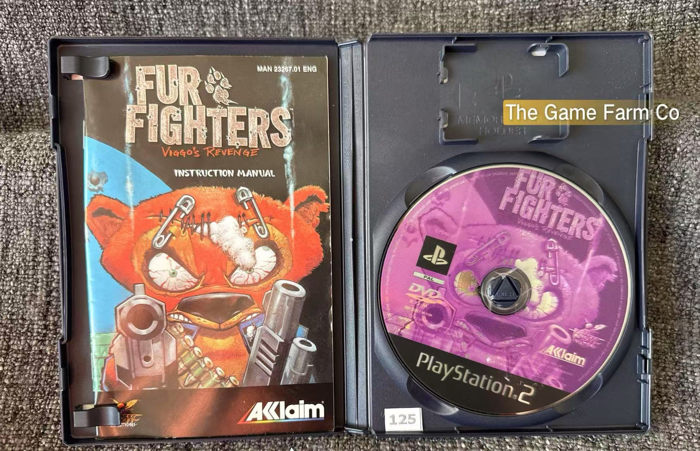 Fur FIghters Game- Sony PlayStation 2 (PS2)