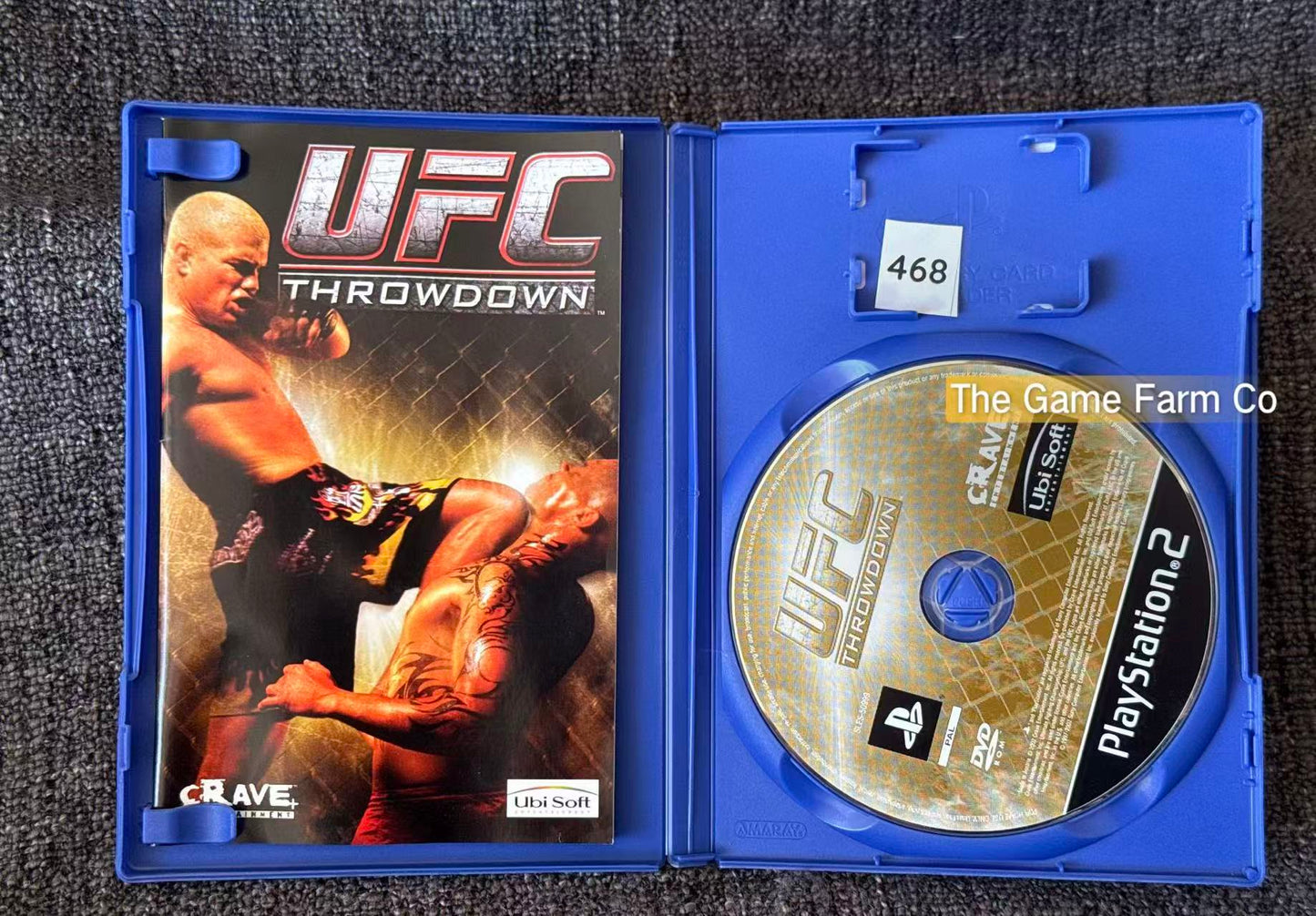 UFC: Throwdown PS2 Physical Game CIB PAL Tested Used