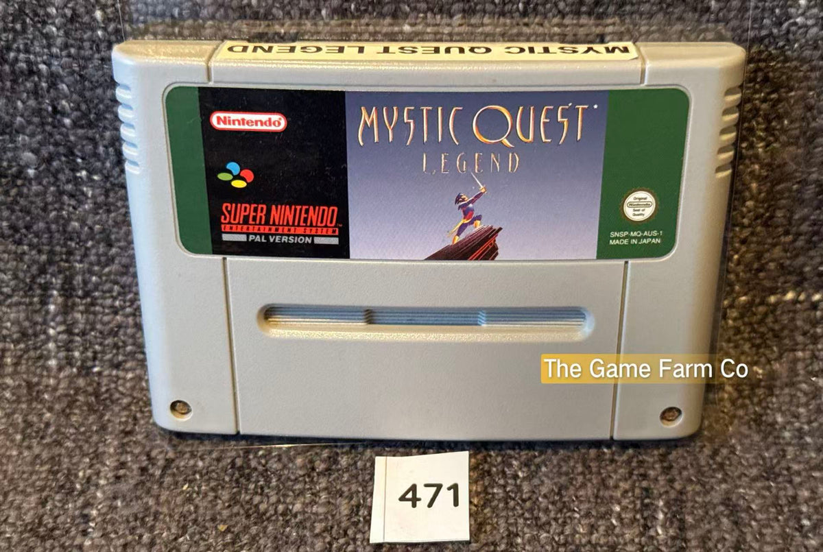 Mystic Quest Legend Super Nintendo (SNES) Loose Used PAL Version