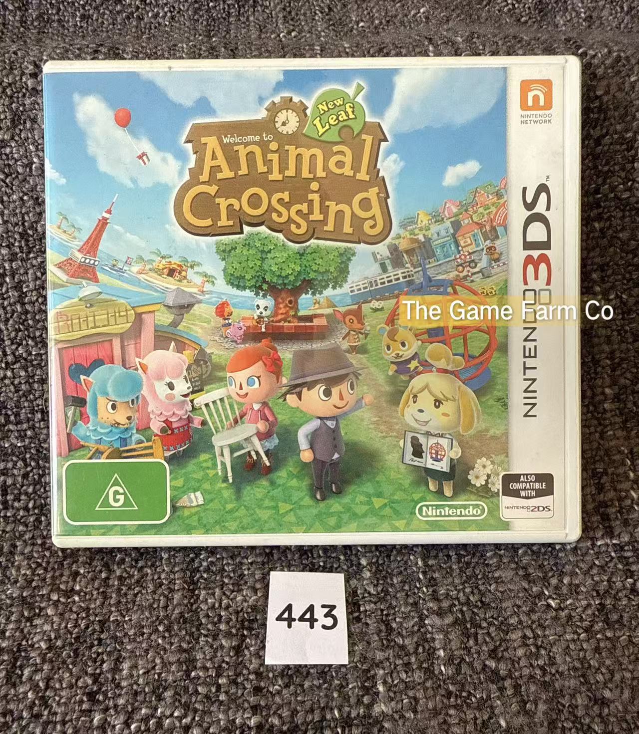 Animal Crossing New Leaf Nintendo 3DS Physical Game CIB PAL Tested Used