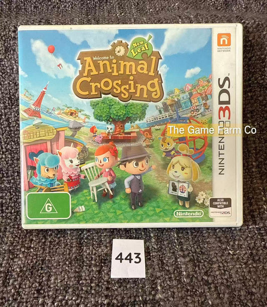 Animal Crossing New Leaf Nintendo 3DS Physical Game CIB PAL Tested Used