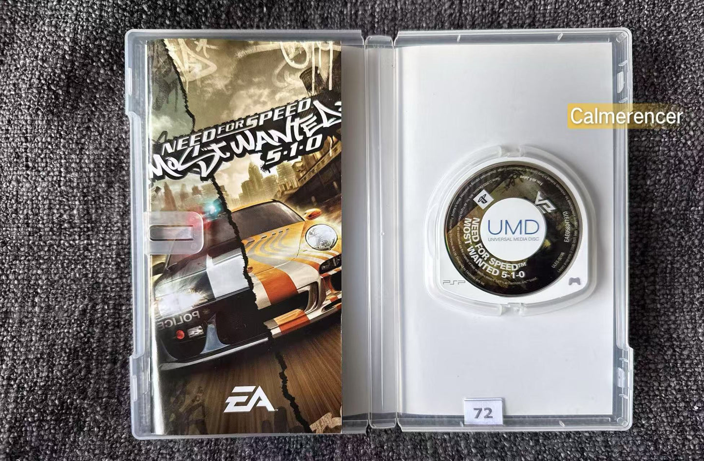 Need for Speed Most Wanted 5-1-0 NFS PSP Game - PlayStation Portable