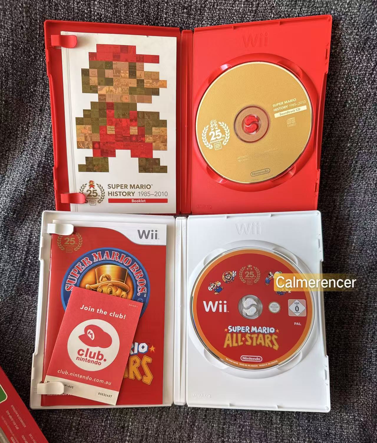 Super Mario All-Stars 25th Anniversary Edition  -  Nintendo Wii game