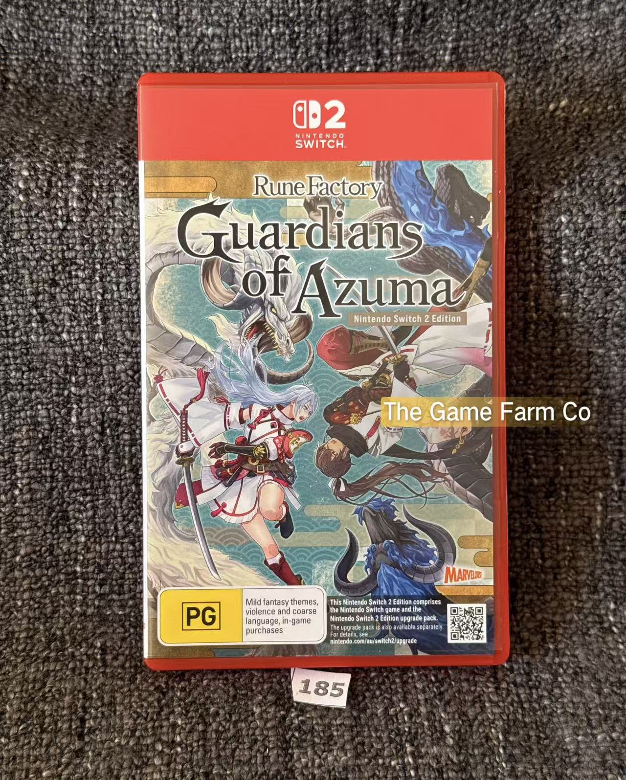 Rune Factory: Guardians of Azuma Nintendo Switch 2 Physical Game Brand New Unsealed AUS