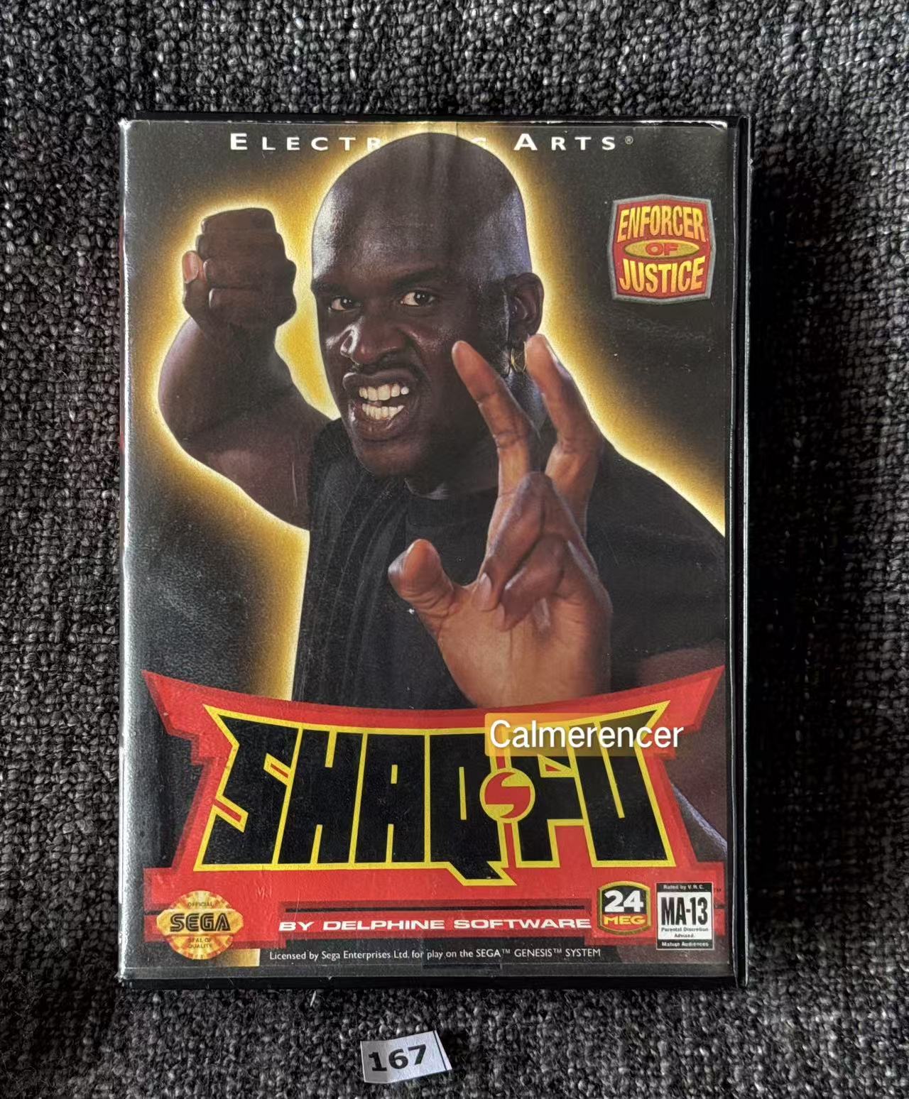 Shaq Fu - No manual - Game - Sega Mega Drive
