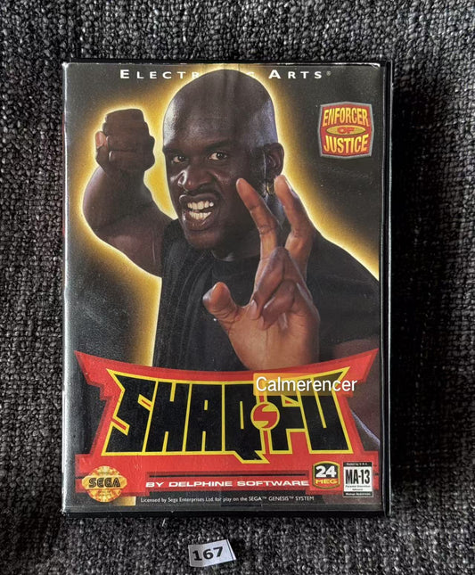 Shaq Fu - No manual - Game - Sega Mega Drive