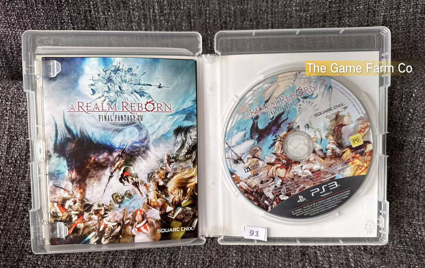 A Realm Reborn Final Fantasy Online Game - PS3 - Sony Playstation 3