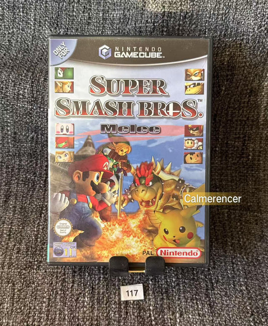 Super Smash Bros Melee Game - Nintendo Gamecube - Pal Version