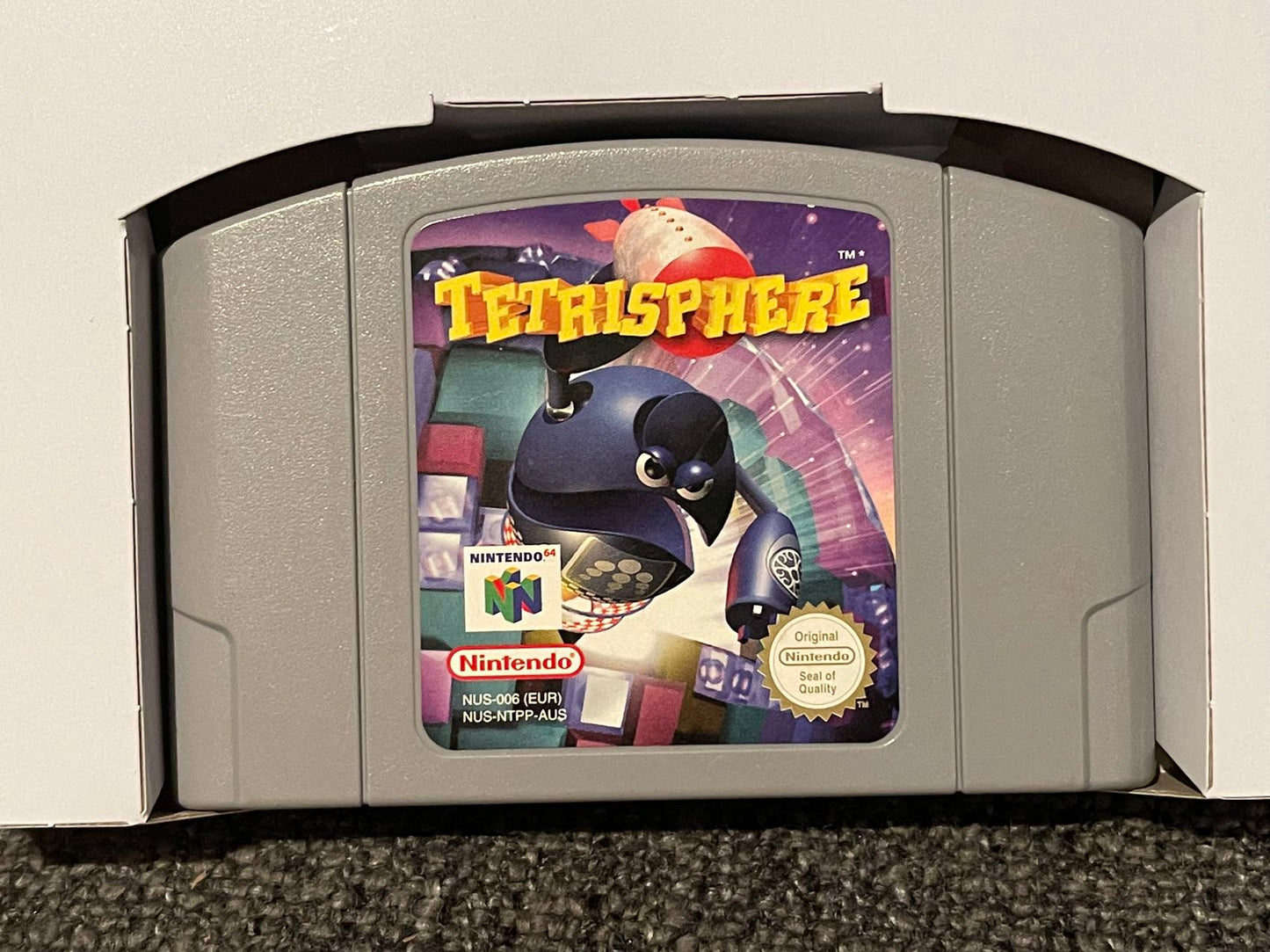 Tetristphere Game Boxed - Nintendo 64 / N64 - Pal Version