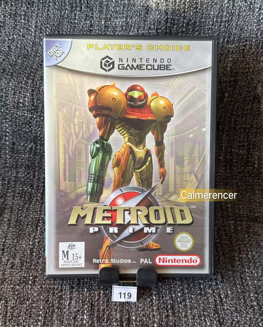 Metroid Prime Game - Nintendo Gamecube - Pal Version