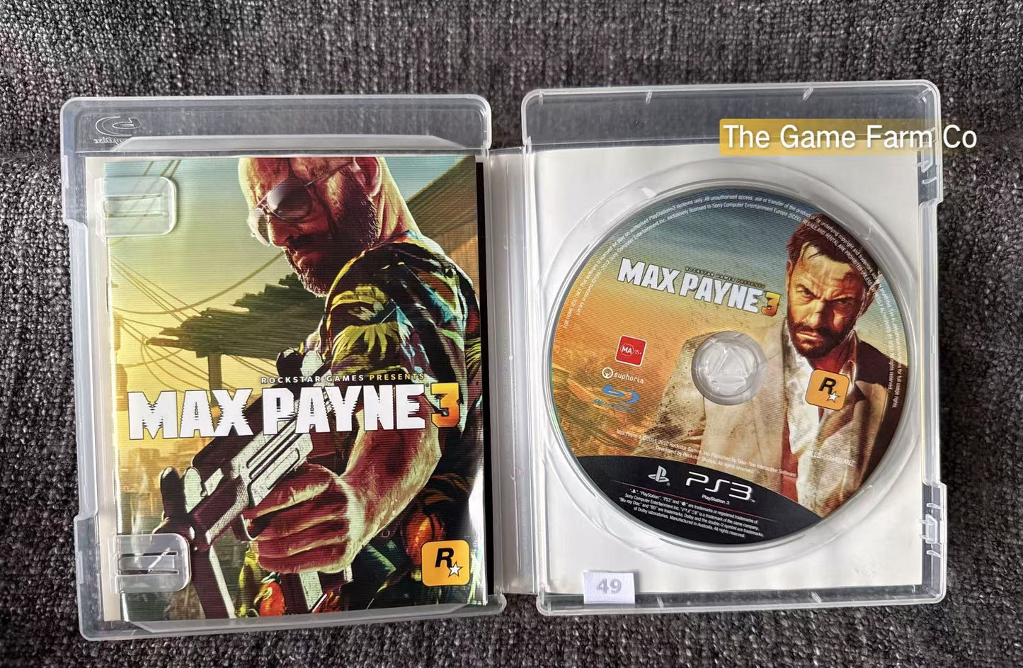 Max Payne 3 Game - PS3 - Sony Playstation 3