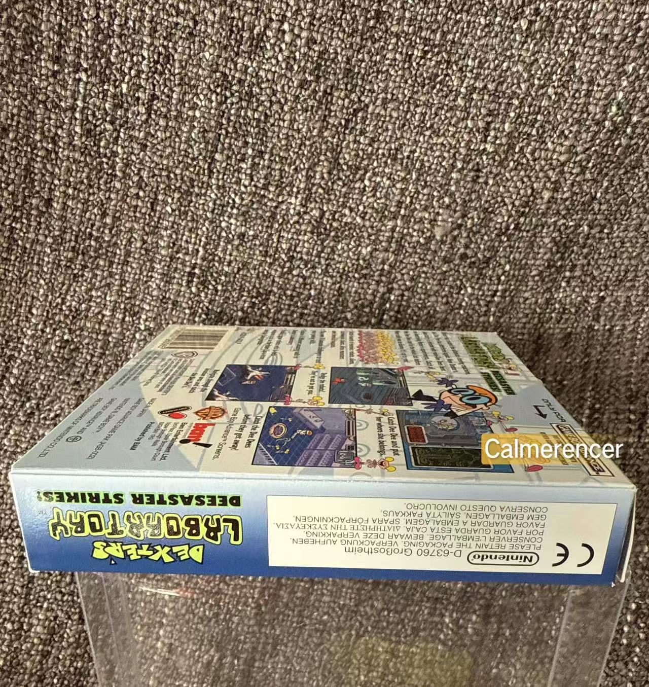 Dexter's Laboratory Deesatar Strikes Boxed Game -Nintendo Gameboy Advance GBA - Pal Version